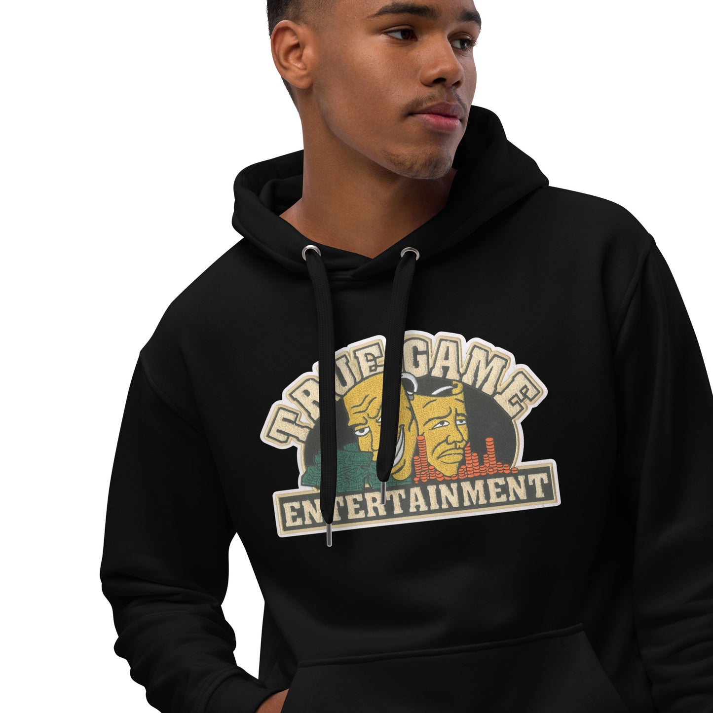Full Color Big Logo True Game Chenille Patch Hoodie
