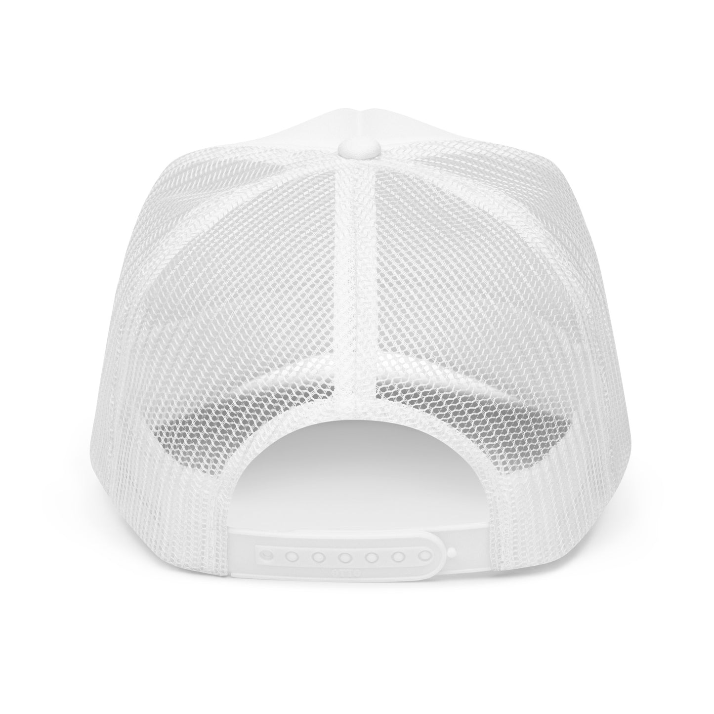 White True Game Trucker w/ Purple Logo