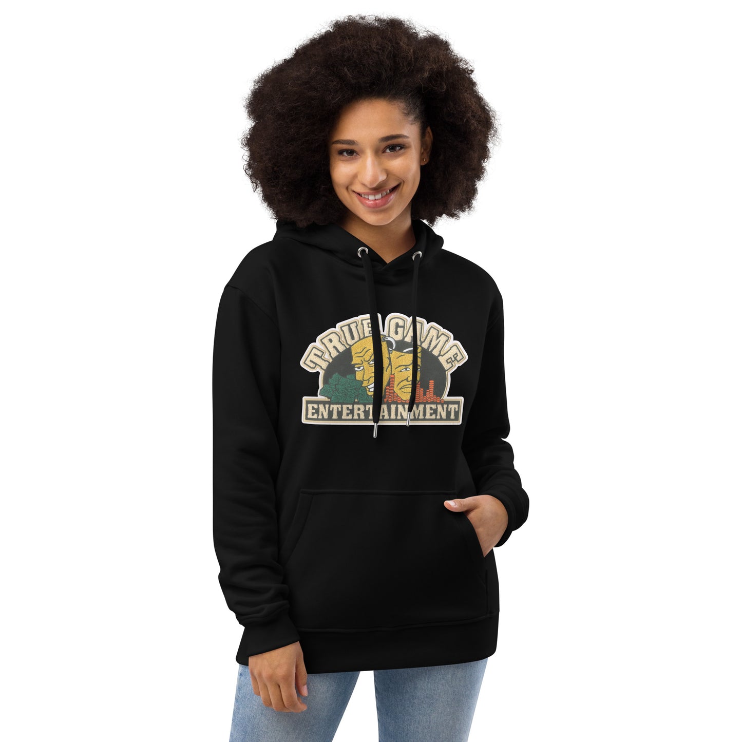 Full Color Big Logo True Game Chenille Patch Hoodie