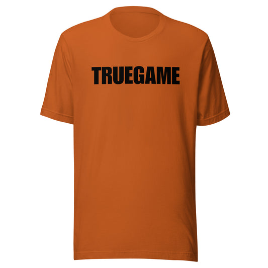 Orange True Game Unisex t-shirt